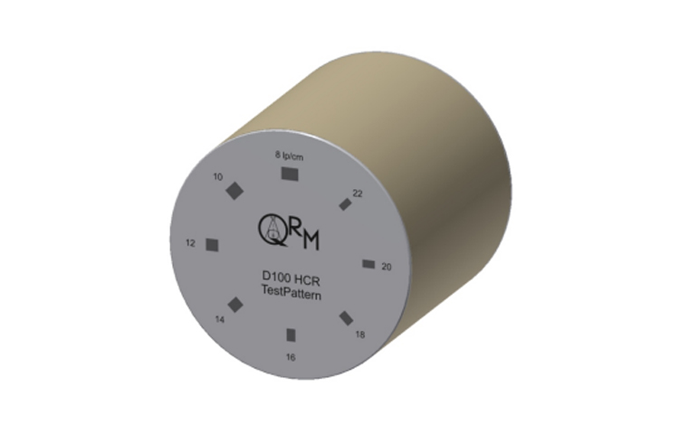 德國QRM D100 HCR測試圖案模體