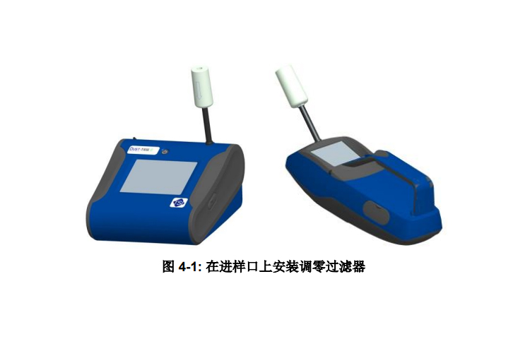 tsi粉塵儀調零清潔操作