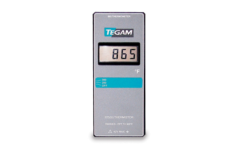 美國(guó)TEGAM 865/866熱敏電阻溫度計(jì)